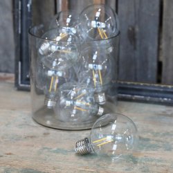 LED pre E27 til franske staldlanterner