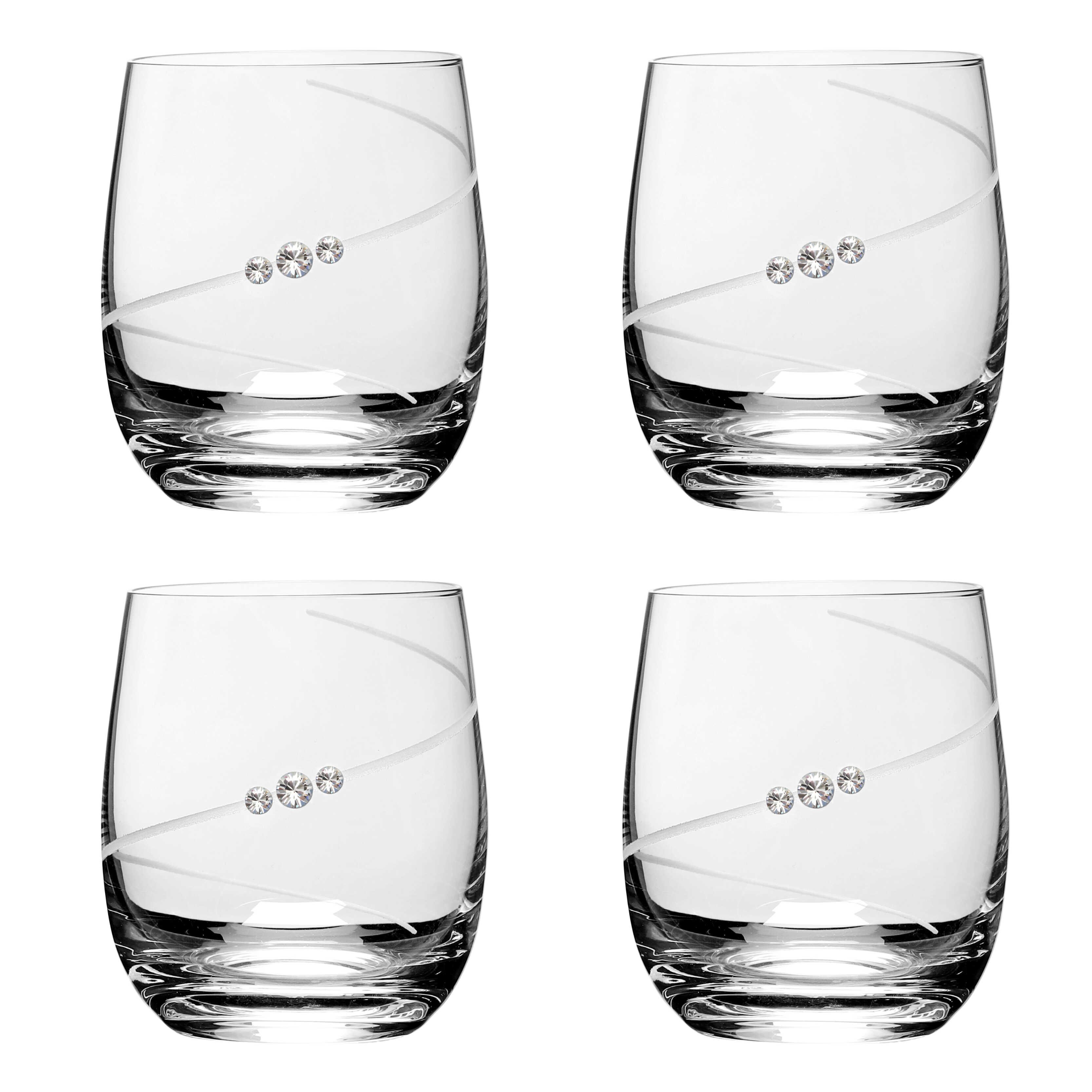 New Pen Tumbler with Swarovski crystals - 4 pcs. 