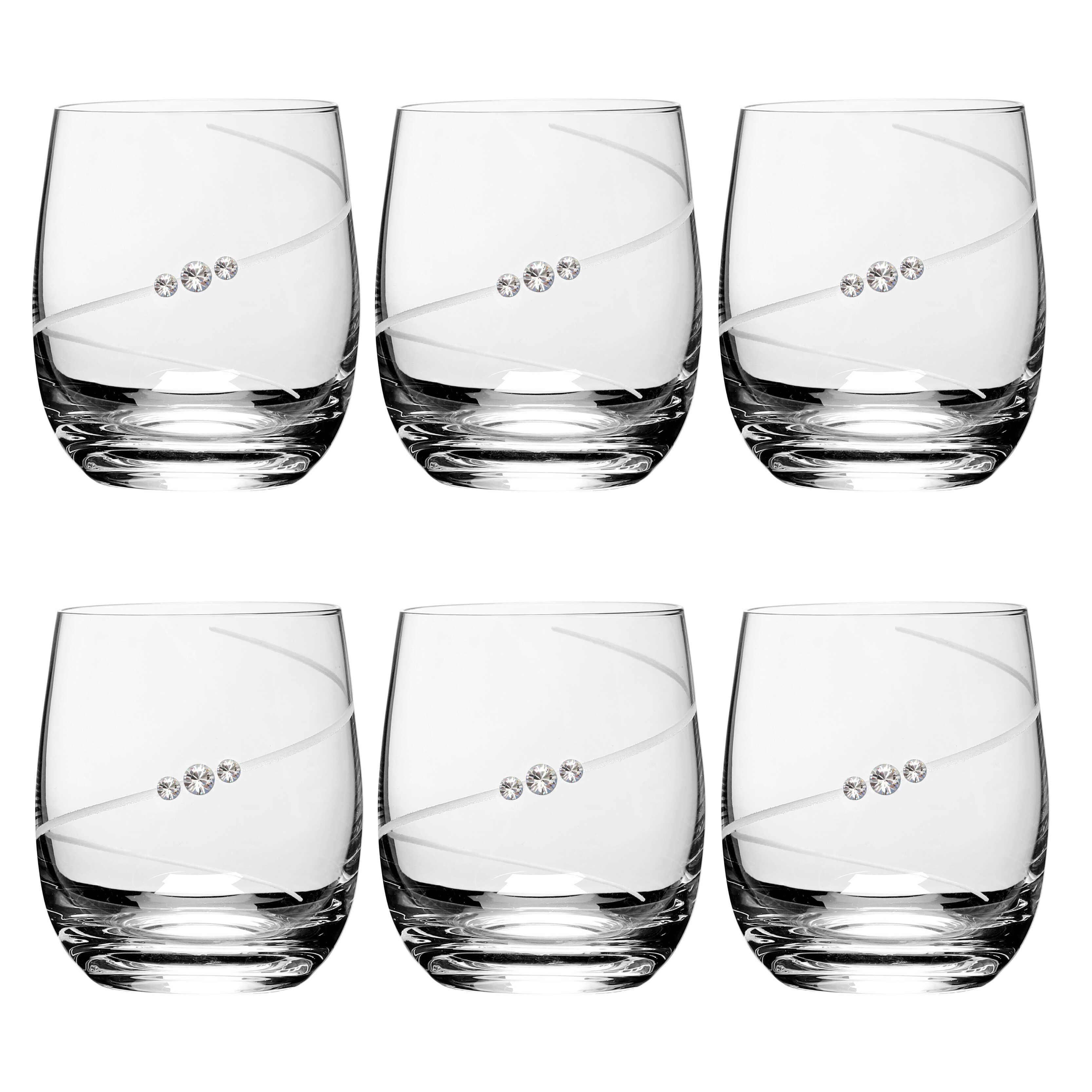 New Pen Tumbler with Swarovski crystals - 6 pcs.