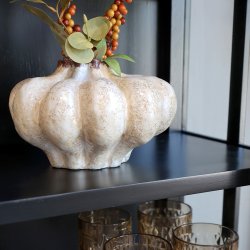 Marseille vitrineskab med 2 lger i sort