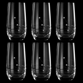 Clio Highball med Swarovski krystaller - 6 stk.