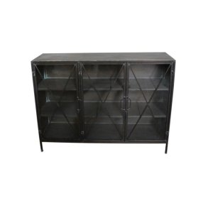 Jernskab med 3 X-lger