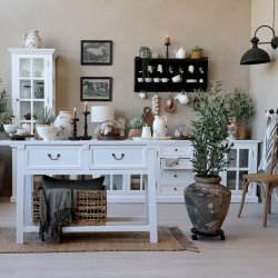 Marseille sknk i hvid