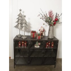 Jernskab med 3 X-lger