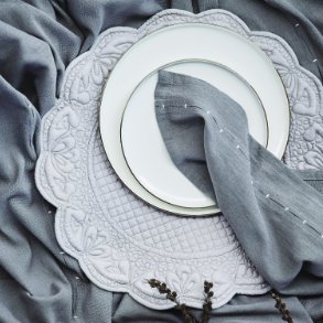 Dækkeservietter og Servietringe