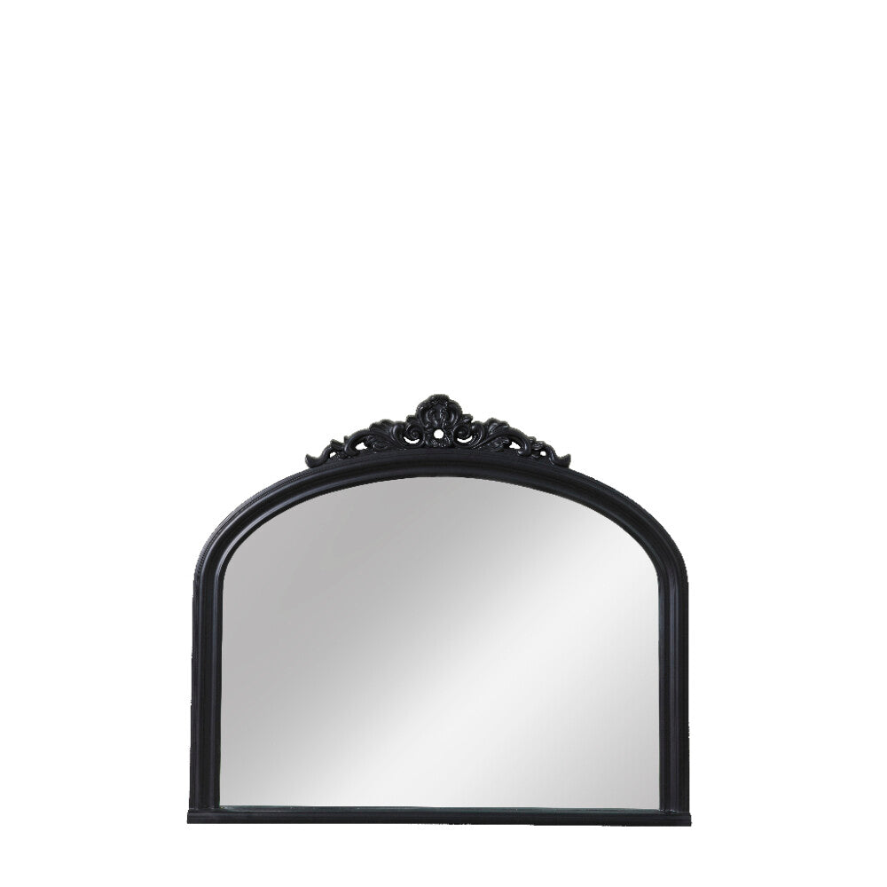 Halene spejl i sort fra Lene Bjerre - H: 108 cm