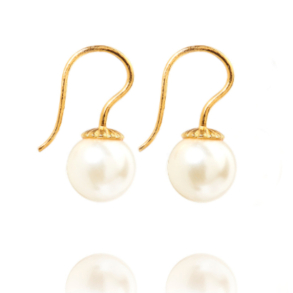 Romantic reringe med perler i 