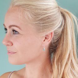 Slvrering med r aquamarin