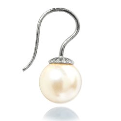 Romantic rering Crystal Creme/slv