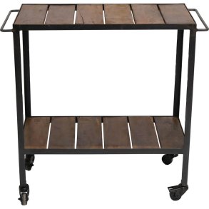 Tufts rullevogn med to hylder