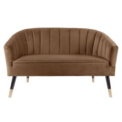 2-personers Sofa Royal i brun