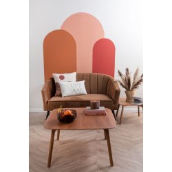 2-personers Sofa Royal i brun