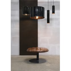 Stor eksklusiv lderskammel - : 75 cm