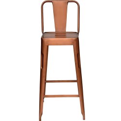 Trademark Living Copenhagen barstol - antikkobber