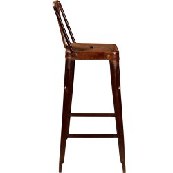 Trademark Living Copenhagen barstol - rust med lder
