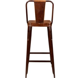 Trademark Living Copenhagen barstol - rust med lder