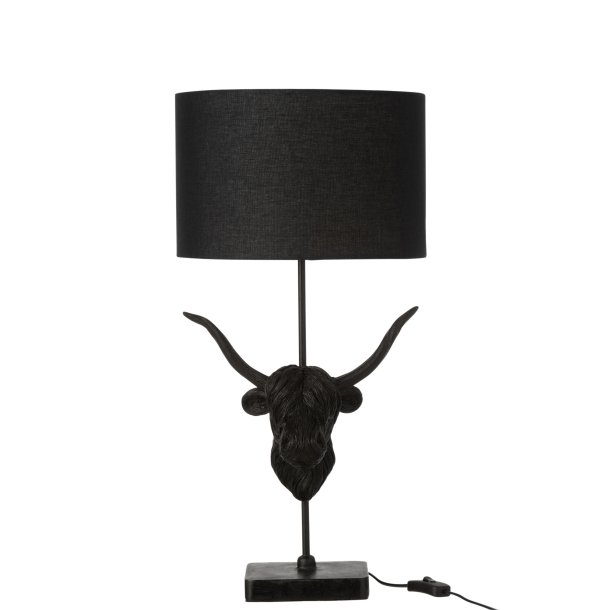 Bordlampe "BUFFALO" i sort