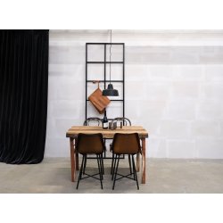 Clinton skalstol med lder - brun