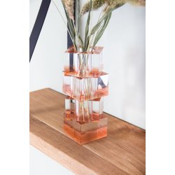 Flora vase - ferskenfarvet