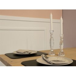 Anemone klar krystal lysestage 26 cm