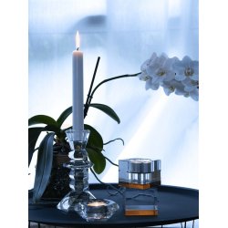 Lyng lysestage ferskenfarvet