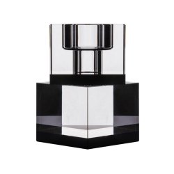 Lyng lysestage sort 10 cm