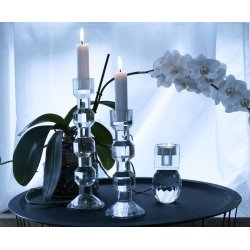 Iris krystal lysestage 18cm