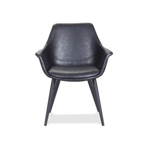 Signe spisebordsstol i PU - Sort