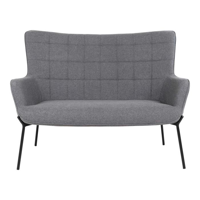 Glasgow 2-personers sofa i grå
