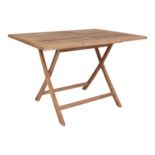 Oviedo Teak Spisebord 120 cm x 80 cm x H: 75cm.