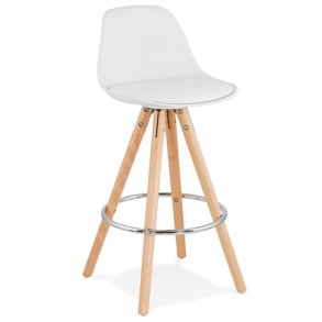 Hvid barstol - ANAU mini 