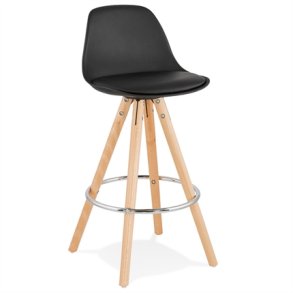 Sort barstol - ANAU mini 