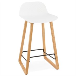 Hvid barstol - bgetr - ASTORIA MINI 