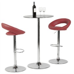 Rd barstol - ATLANTIS 