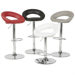 Rd barstol - ATLANTIS 