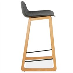 Sort barstol - bgetr - ASTORIA MINI