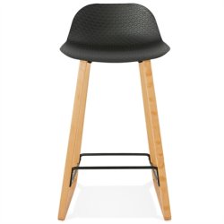 Sort barstol - bgetr - ASTORIA MINI