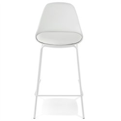 Hvid barstol - ESCAL mini 
