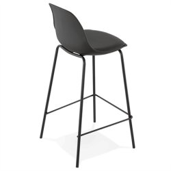 Sort barstol - ESCAL mini 