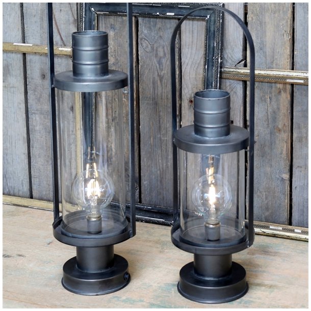 Fransk enkel LED lanterne - 63 cm