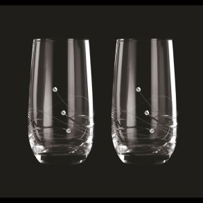 Clio Highball med Swarovski krystaller - 2 stk.