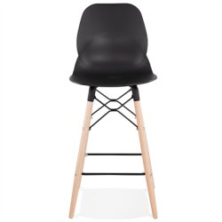 Sort barstol - MARCEL mini 