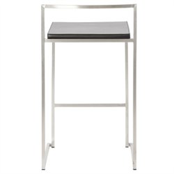 Sort barstol - kan stables - METO 