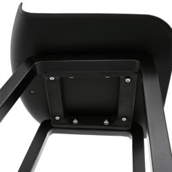 Sort barstol - MIKY MINI 