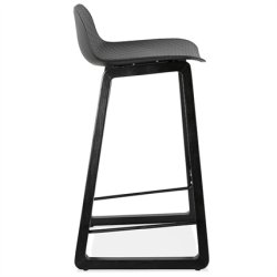 Sort barstol - MIKY MINI 