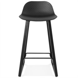 Sort barstol - MIKY MINI 