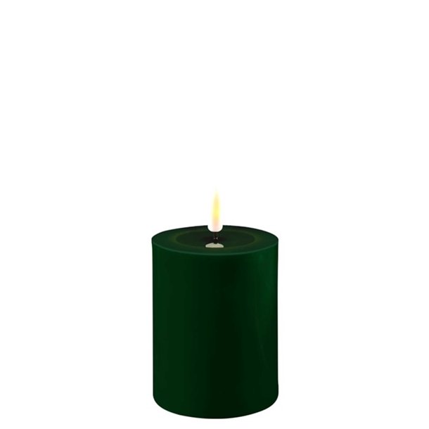 Mrk grnne LED bloklys - : 7,5 cm x 10 cm