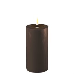 Mokka LED bloklys - : 7,5 cm x 15 cm