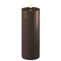 Mokka LED bloklys - : 7,5 cm x 20 cm