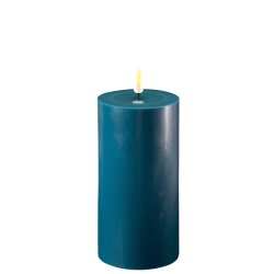 Petroleum LED bloklys - : 7,5 cm x 15 cm